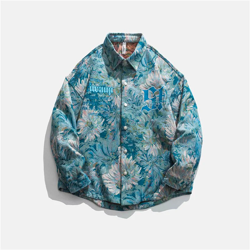 Chaqueta gótica Streetwear inspirada en Van Gogh