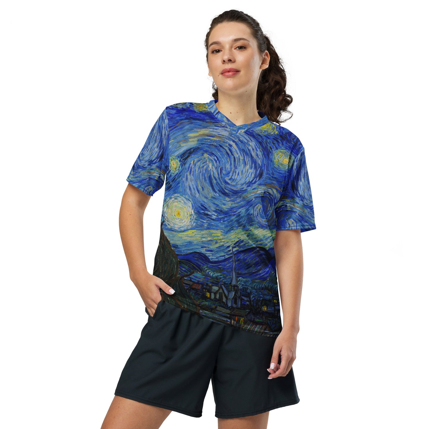 Maillot deportivo unisex Noche Estrellada