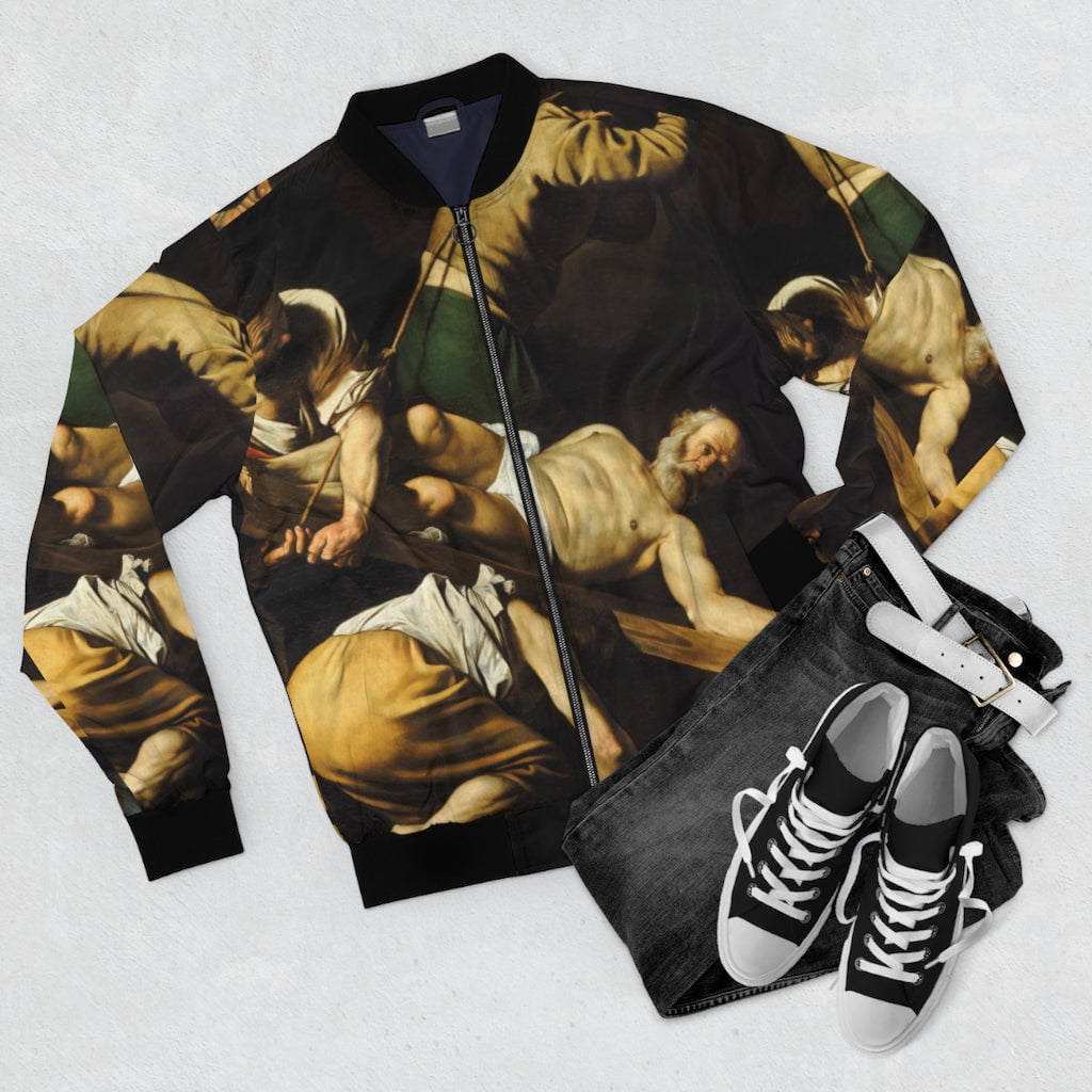 Chaqueta Bomber Crucifixión de San Pedro
