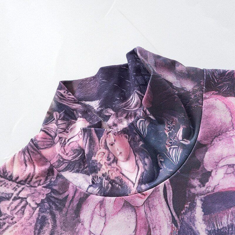 Top inspirado en Primavera Botticelli