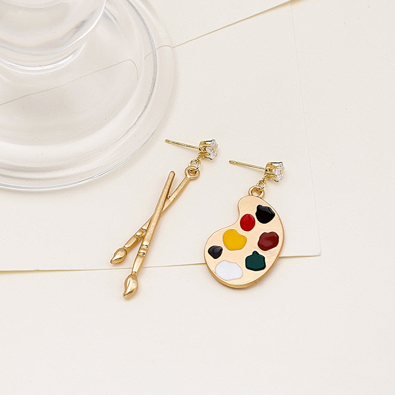 pendientes el pintor