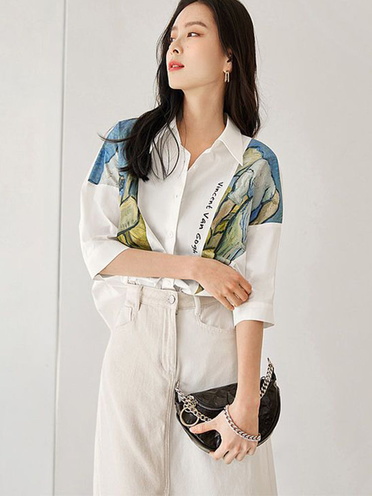 Camisa inspirada en Van Gogh