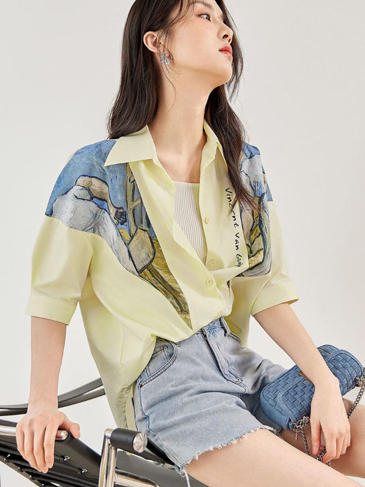 Camisa inspirada en Van Gogh