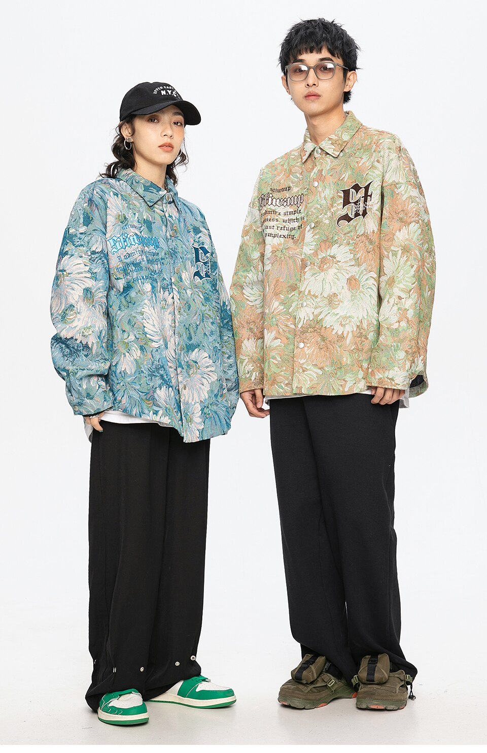 Chaqueta gótica Streetwear inspirada en Van Gogh