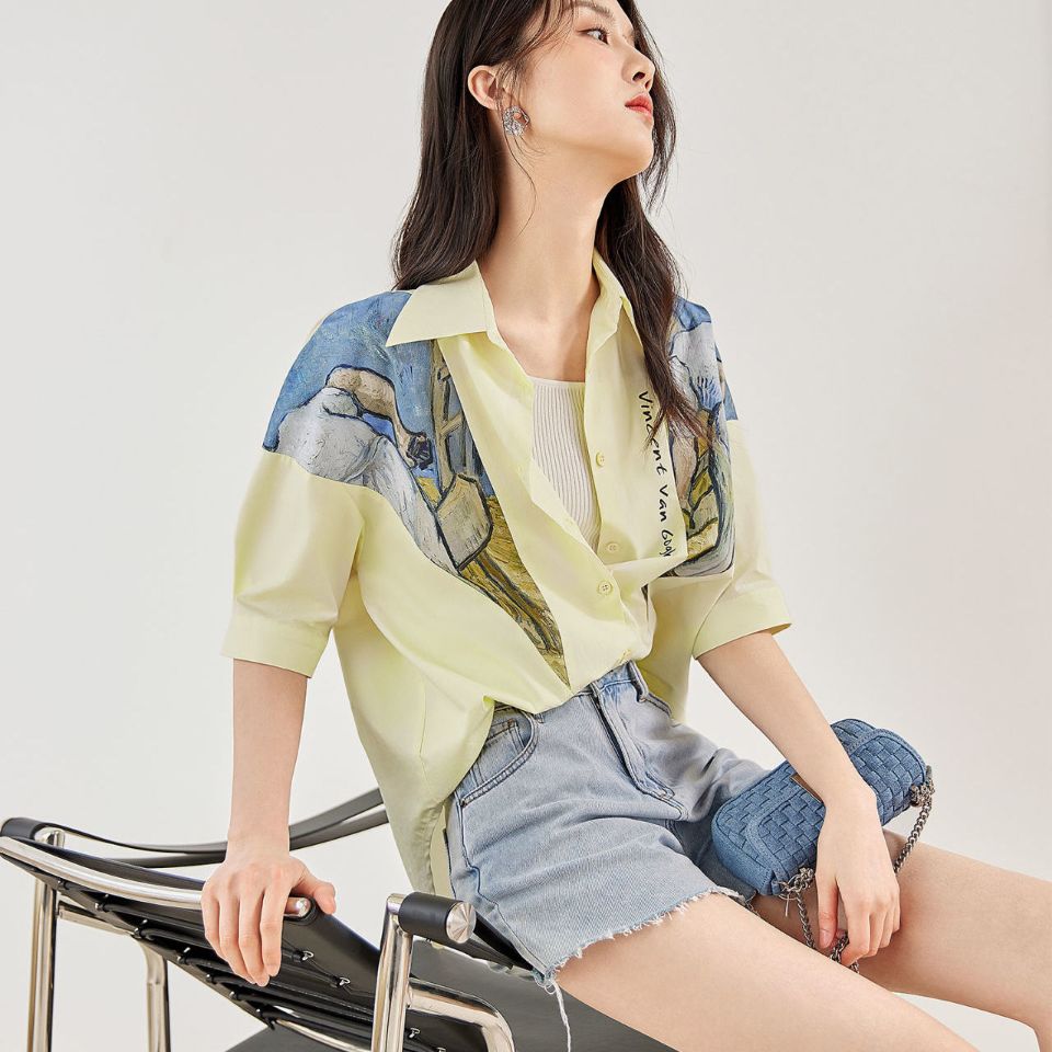 Camisa inspirada en Van Gogh