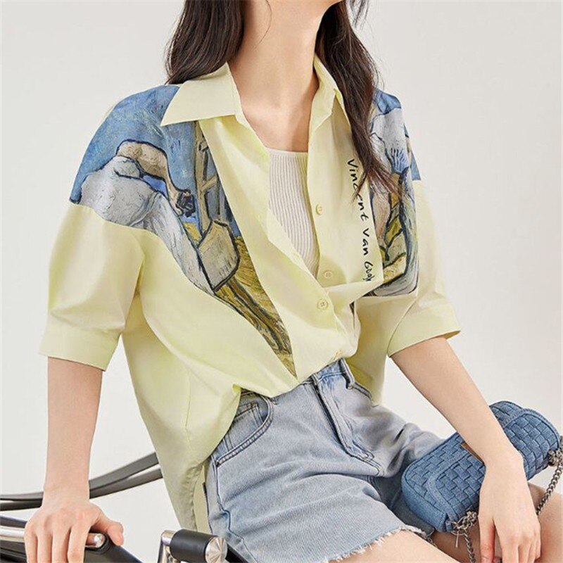 Camisa inspirada en Van Gogh