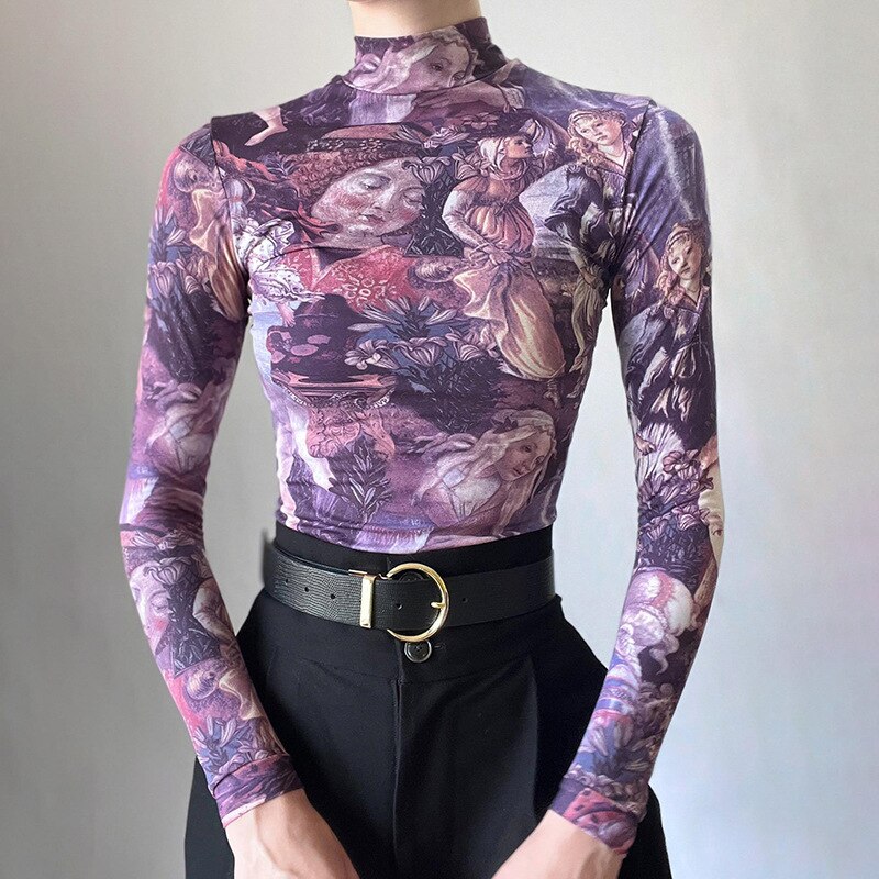 Top inspirado en Primavera Botticelli
