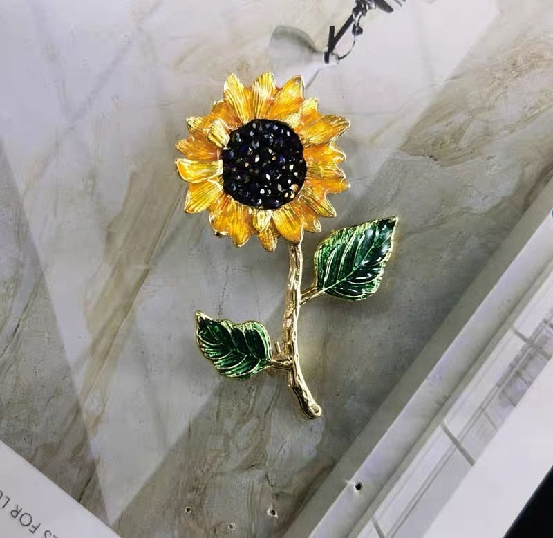 Broche Girasol Van Gogh