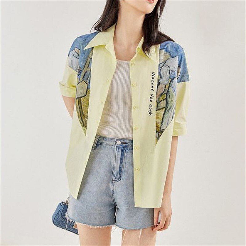 Camisa inspirada en Van Gogh