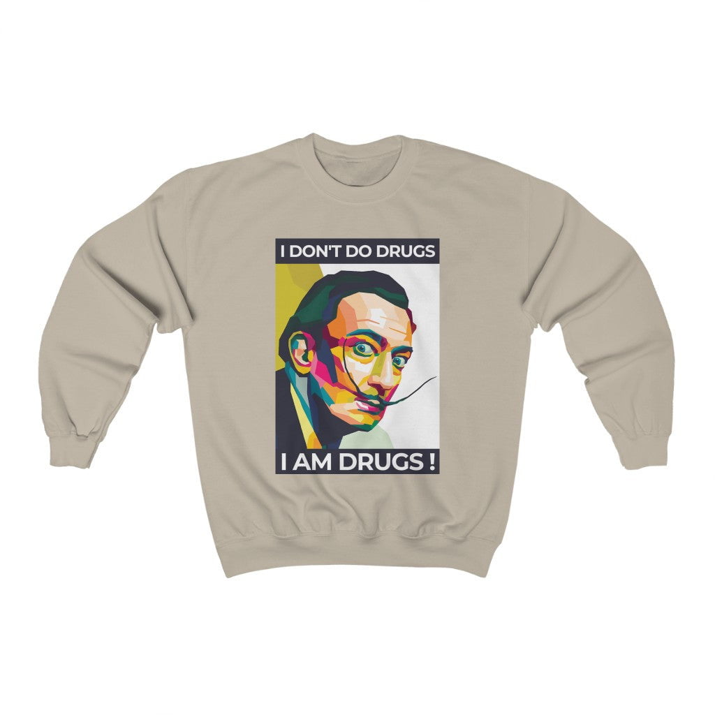 Yo no me drogo, yo me drogo Dali Sudadera