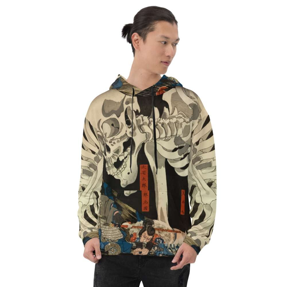 SUDADERA CON CAPUCHA KUNIYOSHI