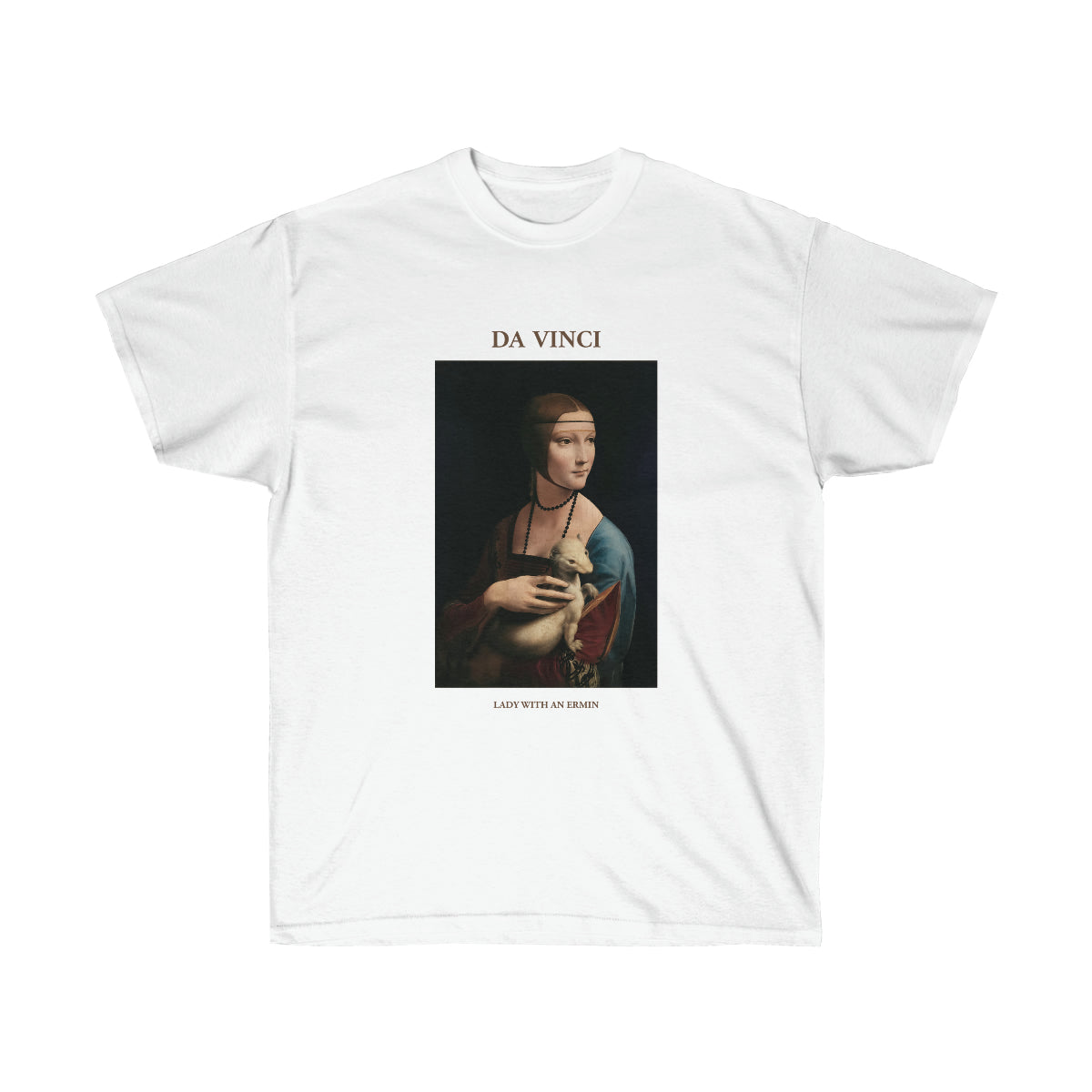 Leonardo da Vinci Dama con camiseta de Ermin