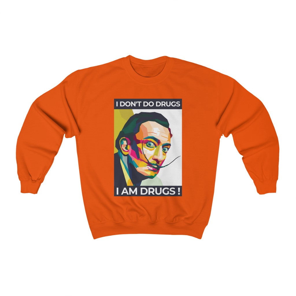 Yo no me drogo, yo me drogo Dali Sudadera