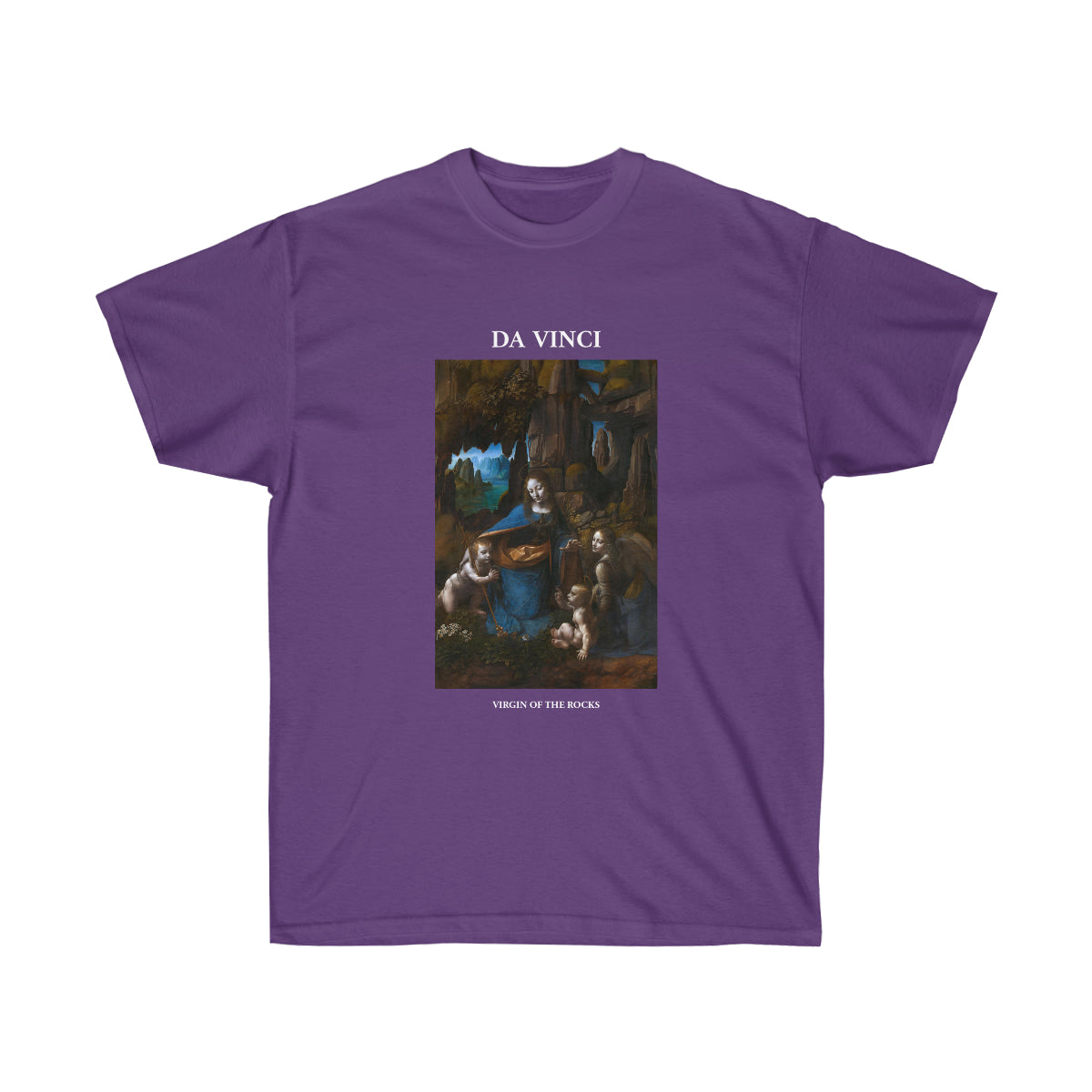 Leonardo da Vinci Virgin of the Rocks T-shirt