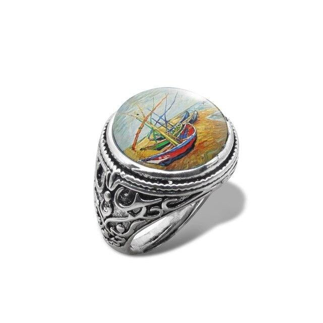 Anillo de la vendimia de Van Gogh