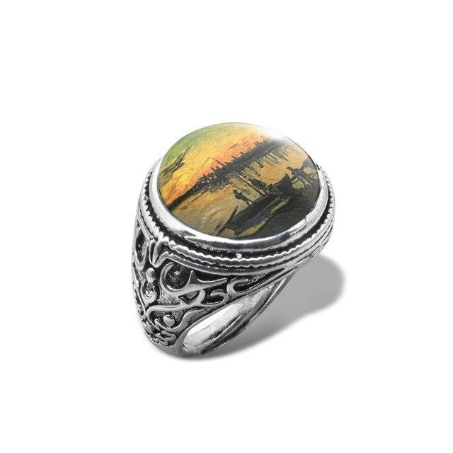 Anillo de la vendimia de Van Gogh