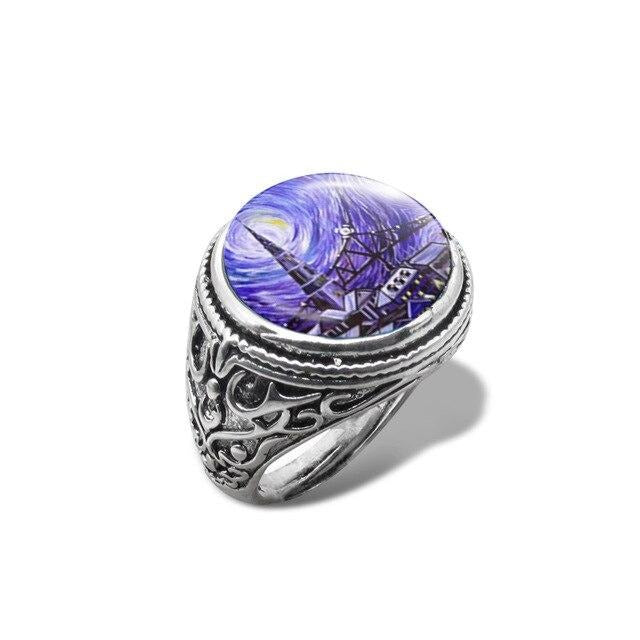 Anillo de la vendimia de Van Gogh