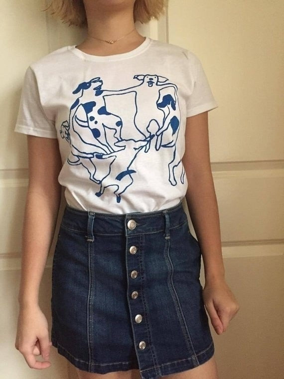 Camiseta Perros bailando MATISSE