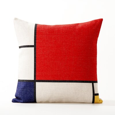 Fundas de almohada Piet Mondrian