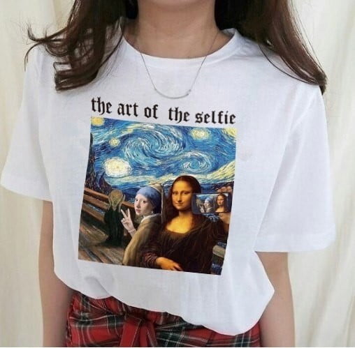 Camiseta El arte del selfie