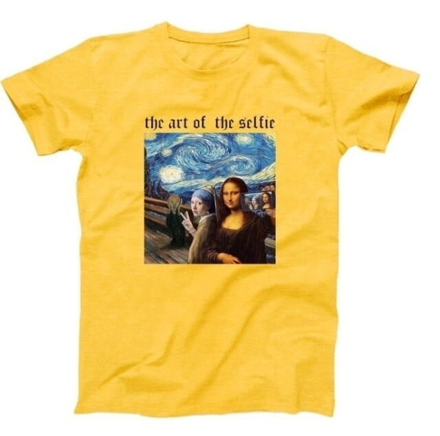 Camiseta El arte del selfie