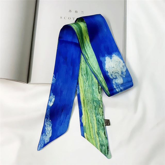 Pañuelos con lazo de Van Gogh