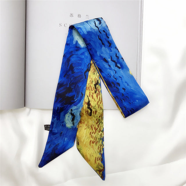 Pañuelos con lazo de Van Gogh