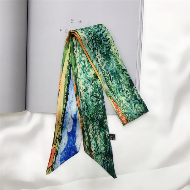 Pañuelos con lazo de Van Gogh