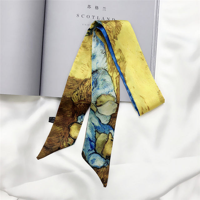 Pañuelos con lazo de Van Gogh