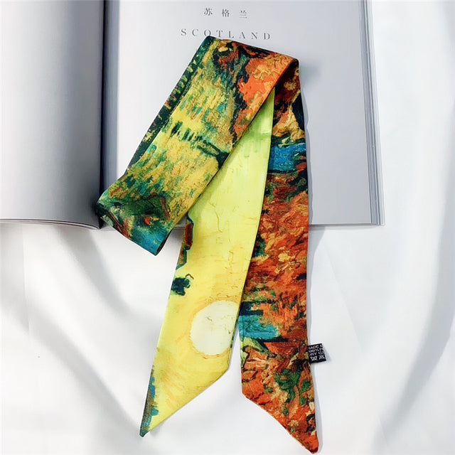 Pañuelos con lazo de Van Gogh