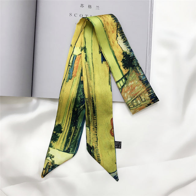 Pañuelos con lazo de Van Gogh