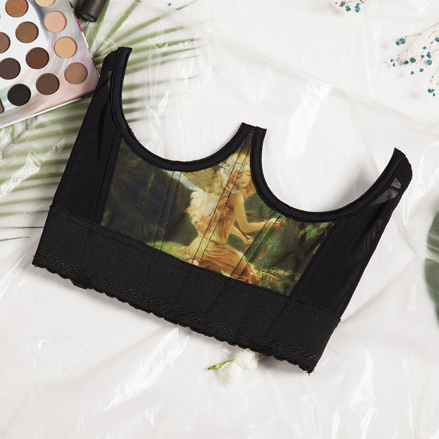 Tops de corsé debajo del busto artísticos clásicos
