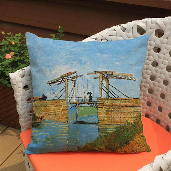 Funda de almohada Obras de arte de Van Gogh