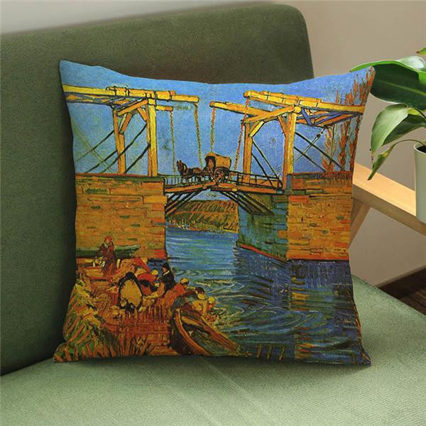 Funda de almohada Obras de arte de Van Gogh