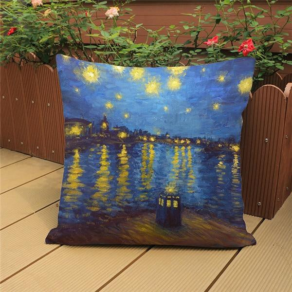 Funda de almohada Obras de arte de Van Gogh