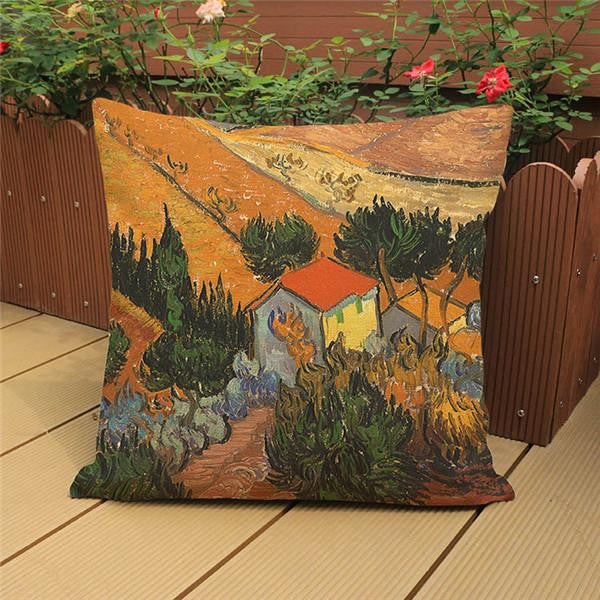 Funda de almohada Obras de arte de Van Gogh