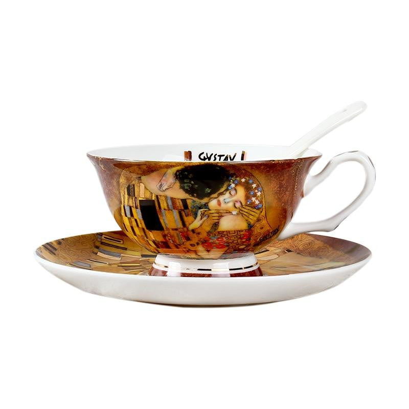 Tazas de té de Gustav Klimt