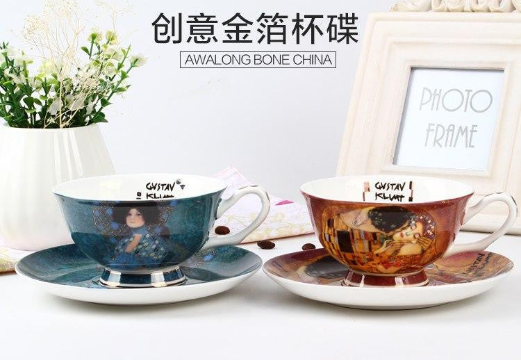 Tazas de té de Gustav Klimt