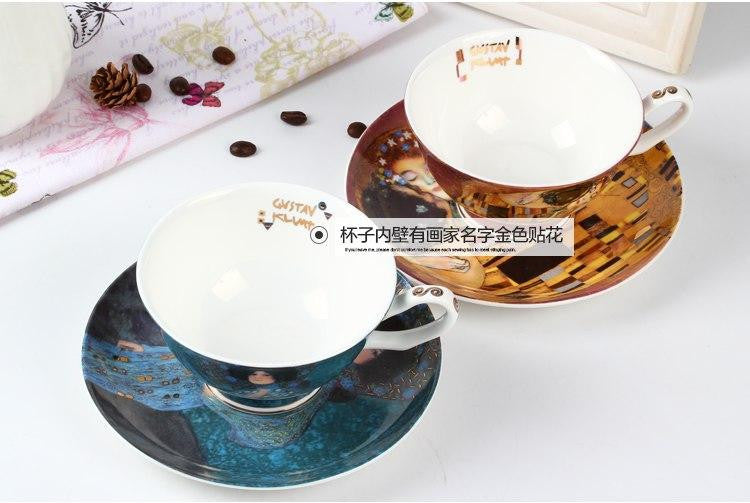 Tazas de té de Gustav Klimt