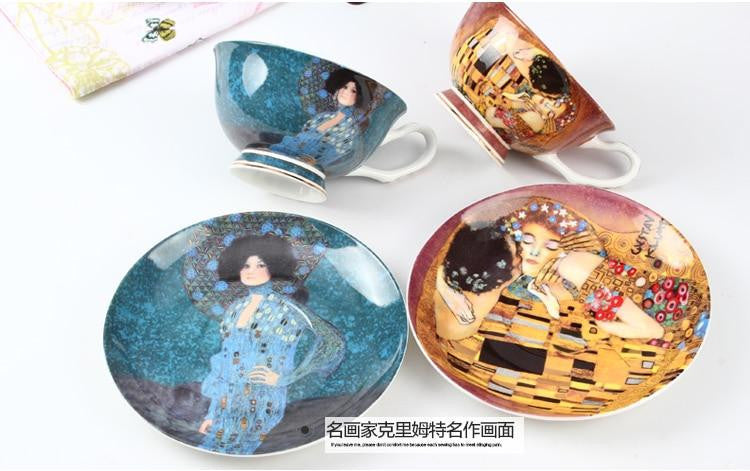 Tazas de té de Gustav Klimt