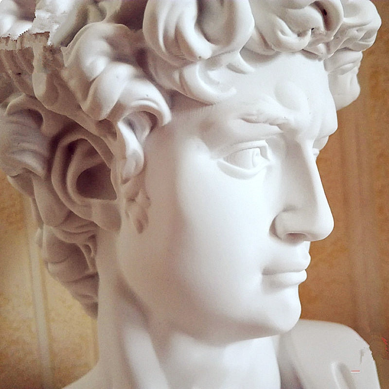 Estatua de David Head Miguel Ángel