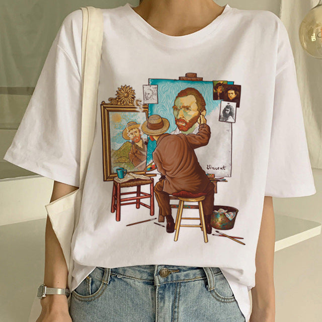 Camiseta estudio van gogh