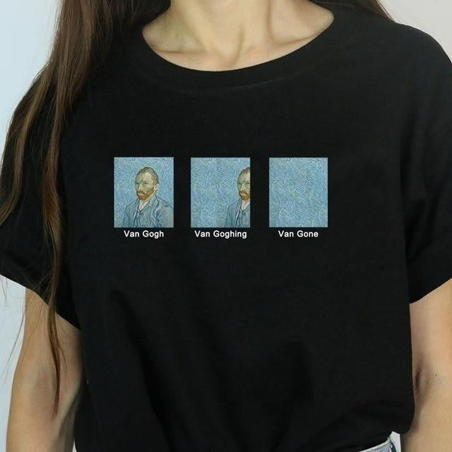 Camiseta Van Gogh Van Goghing Van Gone