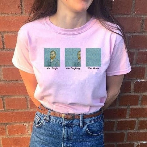 Camiseta Van Gogh Van Goghing Van Gone