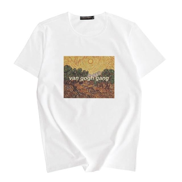 Camiseta banda van gogh