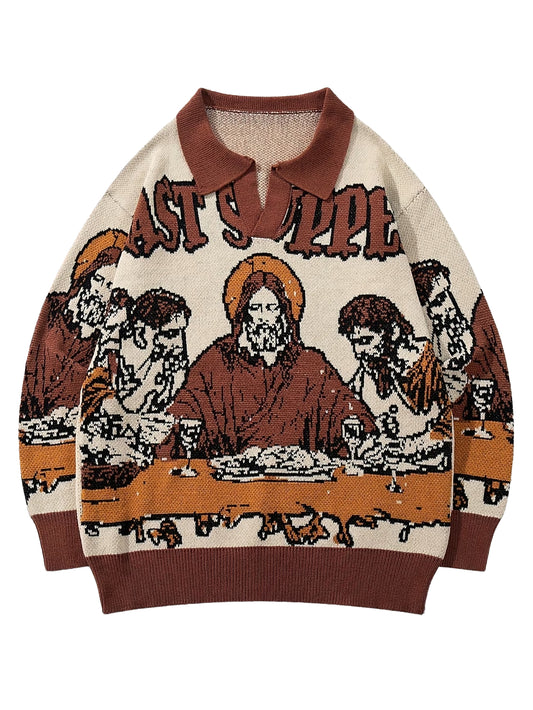 The Last Supper Knit Sweater