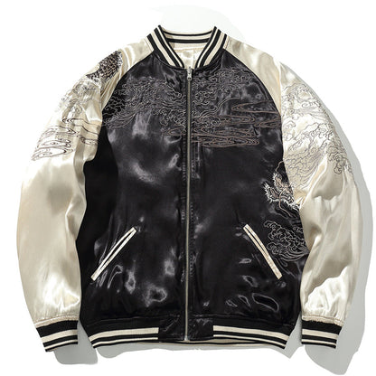 Celestial Sovereign Reversible Sukajan Jacket