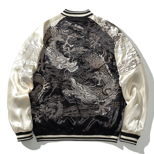 Celestial Sovereign Reversible Sukajan Jacket