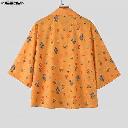 Floral Patchwork Tie-Up Shirt