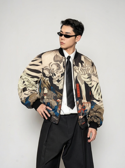 chaqueta bomber kuniyoshi